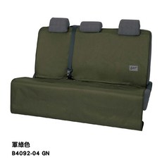 BONFORM RV休閒系列後座防水防污椅套, 軍綠色, 詳見包裝