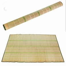 Lunamay 대자리 자수 야생초 돗자리 중