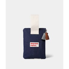 매장정품 마스마룰즈 MASMARULEZ Strap pouch _ 데님 denim 186921