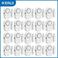 KERUI 도어 윈도우 작업 독립 자기 센서 90DB 개방 알람 무선, 01 20pcs door sensor