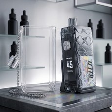 레더크레프트 젤로 Jello 크리스탈 킷 호환용 TPU 투명케이스 위생캡 덮개 포함, 1개, 젤로 크리스탈 킷 호환 투명케이스