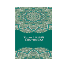 運動舖巾 瑜珈運動適用, 1個, Type 10加寬 185*80CM