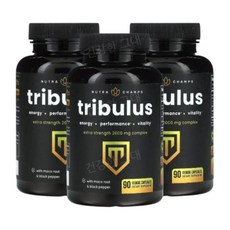 뉴트라챔프 트리뷸러스 트리블러스 테레스트리스 마카 뿌리 추출물 2000mg 90캡슐 x3, 3개, 90정