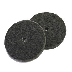 不織布輪 75x12x8mm 3吋研磨輪, 1個, 【9671】紅色