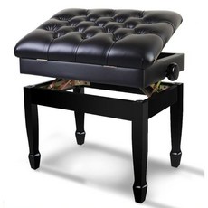 높이조절 피아노의자 유압식 벤치 고급 높낮이조절 레슨 음악학원 건반의자, 싱글(수납상자 포함), 1개