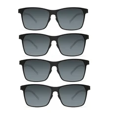 유핀 TS 나일론 편광 선글라스 SM007 맞춤형 초박형 0.5mm 경량 디자인 고글 야외 여행용, 04 4pcs