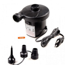 가정용 용공기 펌프 휴대용 물놀이 공기주입기 전동 펌프 에어매트 캠핑용 바람 비치, 차량용 전동에어펌프