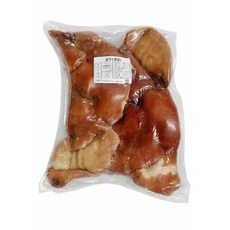 해나푸드몰 (국내산) 삶은돼지머리 한마리(혀포함) 삶두 3kg이상 도매 머릿고기 편육 돼지국밥 순대국밥 수육 통머리, 1개, 3kg
