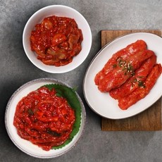 기타 [설해담] 오징어젓 220g + 명란젓 창란젓, 1박스