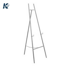 전시용 철제 이젤 철제이젤 화판 이젤대 은색 블랙 검정 유화, M. 원통형 검정 120x45cm