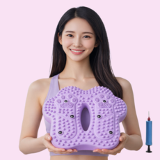 테라벨 무소음 홈트 운동 가정용 스텝퍼 에어 지압 스텝퍼 발지압, 퍼플