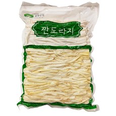 운학무역 운학 채도라지 2Kg 5팩 정과용 반찬용 도라지채 깐도라지 이강산닷컴, 5개