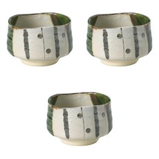 3개 세트 꿈직부 말차 그릇(화) 11.3×7.7㎝ | 말차 그릇 도자기(토기류) 세토모노혼포(Setomonohonpo)