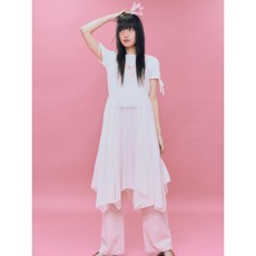 에잇세컨즈 여성 미디원피스 쉬어 원피스 아이보리 354871KQ10