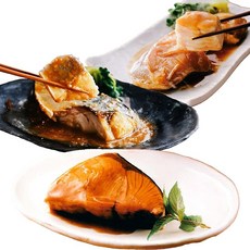 마츠노에 푹신하게 구워 촉촉한 조림 장인 필레가 두껍다 3종 5식 세트 다이마츠 최단 1분 레인지 물에 데우기 냉동 냉동 반찬 레토르트 소분 생선 반찬 용돈 생선조림 구운 생선 고