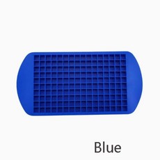 제빙 박스 실리콘 아이스 트레이 깨진 얼음 큐브 몰드 냉동 아티팩트 미니, 1개, 6. Blue, 1L