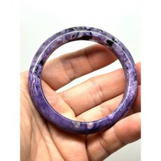 天然玉化紫龍晶55mm手鐲, 1個