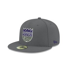 NBA 남성용 공식 59FIFTY 핏 캡 181220, 새크라멘토 킹스, 흑연