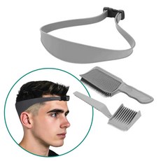 블체 셀프이발 가이드밴드 커브 각도빗 커트빗 세트, 1개