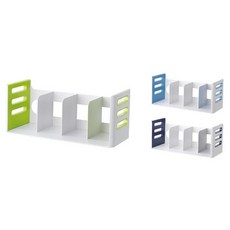 데코 4단 책꽂이 청색 카파맥스 yes+1534fm