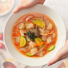 옛날 전통 들깨 강원도 감자 옹심이 김치 수제비 반죽 세트 1kg 2kg 선물세트, 1개