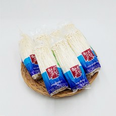 버섯대장 친환경 무농약 팽이버섯 5kg (150gx34봉) 황소고집 산지직송 대용량