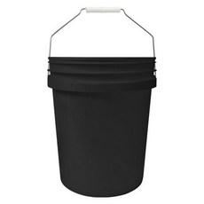 월드크린 다용도 휴대용 버킷, 20L, 블랙