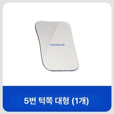 치과 구강 반사경 거울 포토미러 교정, 5. 라지 힙, 1개, 1L