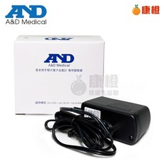 AND愛安德 血壓計專用變壓器 電源供應器 (適用UA-651Plus、UA-611Plus、UA-1020等), 1個