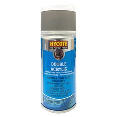 英國HYCOTE 保桿/飾板噴漆 快速修復刮痕 耐候防褪色 DIY輕鬆操作, 亮灰150ml, 1個