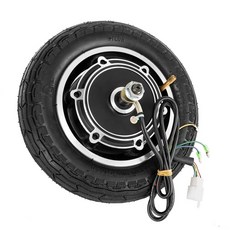전기자전거 성인용 모터 휠 DC 브러시리스 타이어 10 350W, 2.36V 350W, 1개
