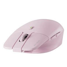 아이리버 Air Light Fit 충전식 멀티페어링 초경량 블루투스 저소음 무선 마우스, PINK, 3채널멀티페어링마우스