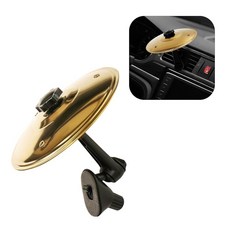 자동차 심벌 에어벤트 충돌 미니 드럼 음악 애호가용, 드럼 심벌 심벌즈 음악 애호가를 위한 자동차 에어벤트, 1개