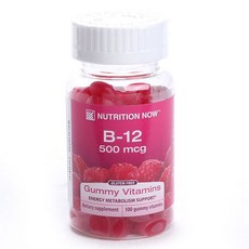 NutritionNow B-12 500 微克維生素軟糖, 100顆, 1罐