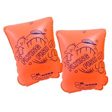 WEKO 鯨魚夏日游泳臂圈 WE-AR03 兒童游泳安全輔助 舒適材質, 1個, 兒童款