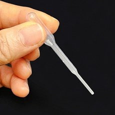 SKFARM 깨끗한 투명 일회용 스포이드, 20개, 0.3ml