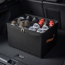 리젬톤 차량용 신발장 신발 보관함 트렁크 신발 수납함, 블랙