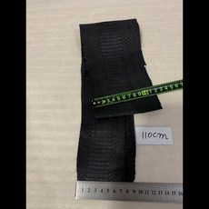 인조가죽시트지 가죽 수선패치 대형 블랙 뱀 피부 무광택 표면 프린팅 전화 케이스 벨트 DIY 수제 시계 스트랩 재료 만들기, [07] 110 cm