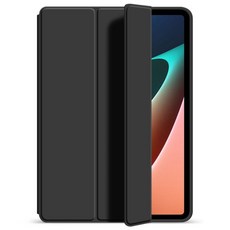 갤럭시탭 호환 S6 라이트 lite 10.4 플립 케이스, 블랙, 1개