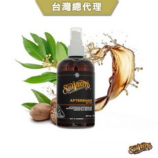 GOODFORIT 美國Suavecito Bay Rum Bar Aftershave古龍月桂朗姆鬍後水，刮鬍後舒緩保濕，經典男士香氛, 1個, 237ml