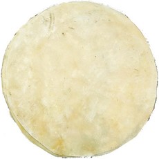 드럼 덤벡 보드란 내추럴 플랫 원형 조각 염소 가죽 생가죽 젬베 헤드 18인치