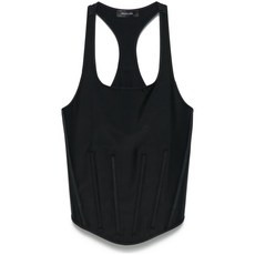 뮈글러 코르셋 스타일 탑