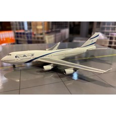 GJ 1:400 747-400 4X-ELB EI AI 飛機模型, 1個