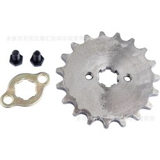 420 프론트 엔진 스프로킷 톱니 125CC 14 10 더트 교체 액세서리 19 15 18 피트 110CC 70CC 17 12 16 바이크 17MM 13, 19T