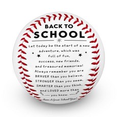 첫 번째 학년 첫날 야구 신학기 용품 학생 선물 개학 필수품 학교 영감을 주는 대학 파티 450363