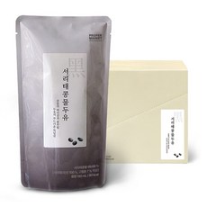 [프로퍼마켓] 서리태 콩물두유 무설탕 검은콩두유 후유아, 10개, 190ml
