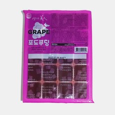 샐러드미인 젤리 포도 푸딩, 1kg, 1개