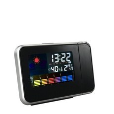 天氣預報電子鬧鐘 萬年曆時鐘, 投影鐘
