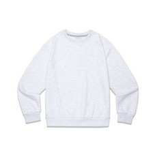 UNTAPPED STUDIO 베이직핏 소프트테리 스웨트셔츠 맨투맨 티셔츠 백멜란지 275873