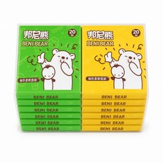 邦尼熊 寬式柔軟面紙 20抽 12包入, 1個